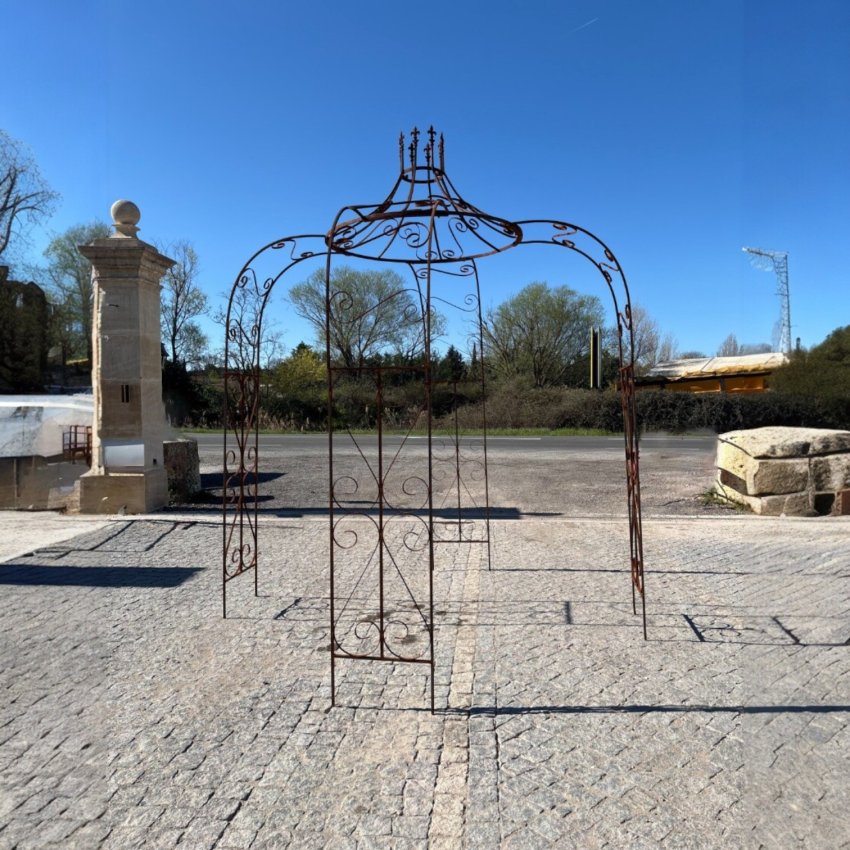 Matériaux d'Antan : KIOSQUE ROND FERRONNERIE H340