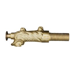 Matériaux d'Antan : ROBINET DRAGON AVEC POUSSOIR PM
