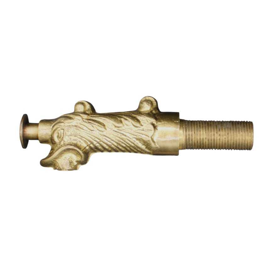 Matériaux d'Antan : ROBINET DRAGON AVEC POUSSOIR PM