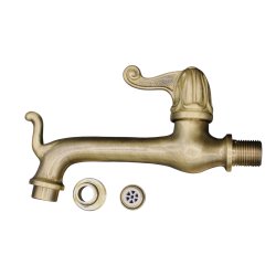 Matériaux d'Antan : ROBINET PORTE-SEAU LAITON 16CM