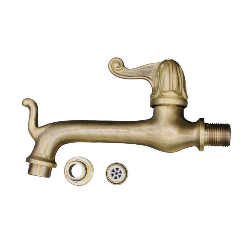 Matériaux d'Antan : ROBINET PORTE-SEAU LAITON 16CM