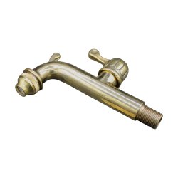 Matériaux d'Antan : ROBINET PORTE-SEAU LAITON 14 CM