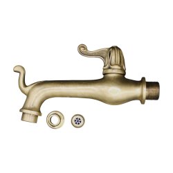 Matériaux d'Antan : ROBINET PORTE-SEAU LAITON 19CM