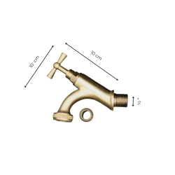 Matériaux d'Antan : ROBINET CANNE