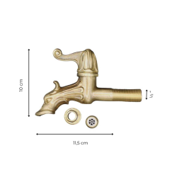 Matériaux d'Antan : ROBINET TÊTE DE DRAGON