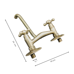 Matériaux d'Antan : ROBINET MELANGEUR MURAL
