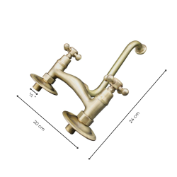 Matériaux d'Antan : ROBINET MELANGEUR CHAUD/FROID
