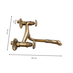 Matériaux d'Antan : ROBINET MELANGEUR DRAGON INFERIEUR