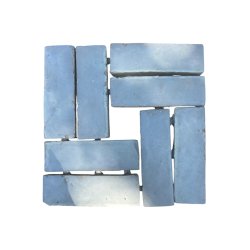 Matériaux d'antan : ZELLIGE BLANC 14,5x4,5x2,5