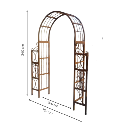 Matériaux d'Antan : ARCHE À COLONNE D'ANGLE H250
