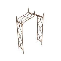 Matériaux d'Antan : ARCHE DOUBLE FLEUR DE LYS H253