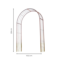 Matériaux d'Antan : ARCHE SIMPLE EN FER H236
