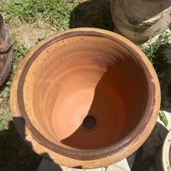 Matériaux d'Antan : VASE ANDUZE VIEILLI TRADITION FLAMME N°2 H70