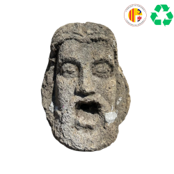 Matériaux d'antan : GUEULOIR TETE DE BACCHUS H16