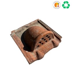 TUILE AERATION DOUBLE POUR TUILE PLATE COEUR