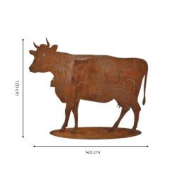 Matériaux d'Antan : VACHE EN FER H120