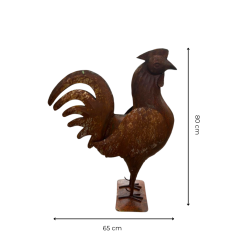 Matériaux d'Antan : PETIT COQ EN FER H80