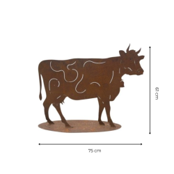 Matériaux d'Antan : VACHE EN FER H61