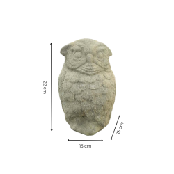 Matériaux d'Antan : STATUE CHOUETTE H25