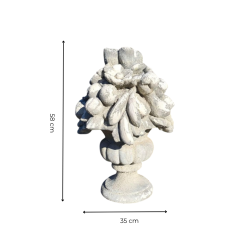 Matériaux d'Antan : GRAND BOUQUET DE FRUITS H58