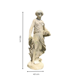 STATUE DAME 4 SAISONS PRINTEMPS H155