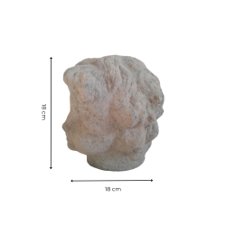 Matériaux d'Antan : TETE ANGE PATINEE GRANDE