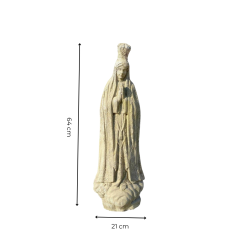 Matériaux d'Antan : STATUE DE LA VIERGE COURONNE PM H64