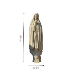 Matériaux d'Antan : STATUE DE LA VIERGE GM H103