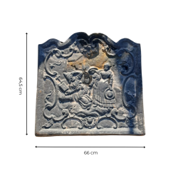Matériaux d'Antan : PLAQUE DE CHEMINEE H64,5