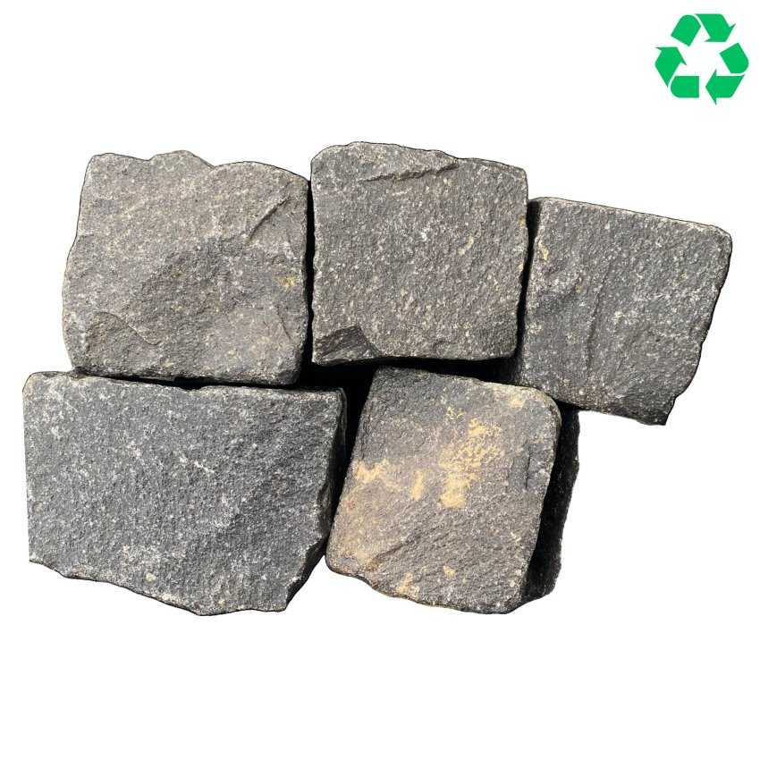 Matériaux d'Antan : PAVES BASALTE