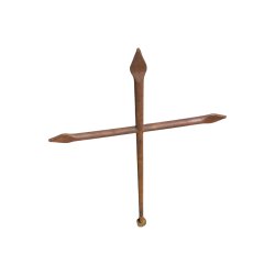 Matériaux d'antan : CROIX EN FER H90