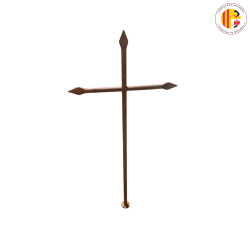 Matériaux d'antan : CROIX EN FER H90