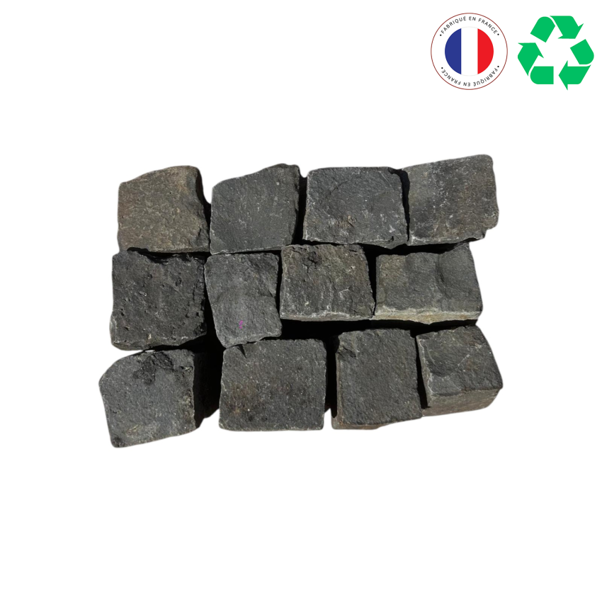 Matériaux d'Antan : PAVE NAPOLEON NOIR