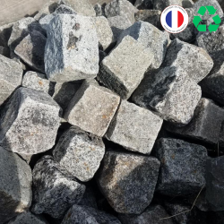 Matériaux d'antan : PAVE DE RUE ANCIEN 10 CM - BAG DE 10M²