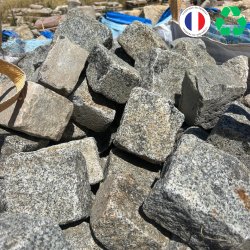 Matériaux d'Antan : PAVE EN GRANIT ANCIEN 15X15 - BAG