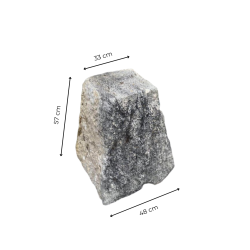 ANCIEN SOCLE EN PIERRE H57