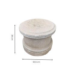 Matériaux d'Antan : PETIT SOCLE EN PIERRE H39