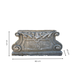 Matériaux d'Antan : SOCLE VOLUTE H40