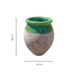 Matériaux d'Antan : JARRE GOUTTE VERT TRADITION H60