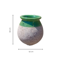 Matériaux d'Antan : JARRE GOUTTE H60 VERT