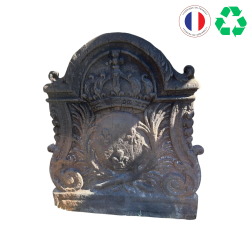 Matériaux d'antan : PLAQUE DE CHEMINEE ANCIENNE H65