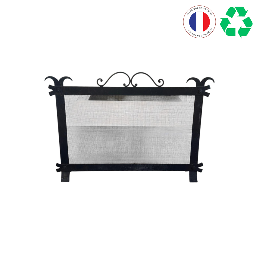 Matériaux d'antan : PARE-FEU ANCIEN DE CHEMINEE H56