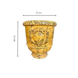 Matériaux d'Antan : GRAND VASE LANGUEDOCIEN H80