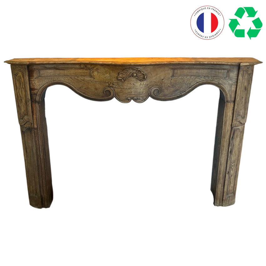 Matériaux d'antan : CHEMINEE ANCIENNE EN BOIS H114