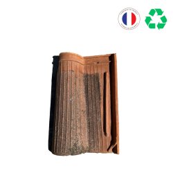 Matériaux d'Antan : TUILE ROMANE A STRIES MOYENNES