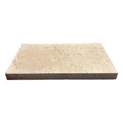 Matériaux d'Antan : MARGELLE TRAVERTIN BEIGE 1ER MIX VIEILLI 61X33X5