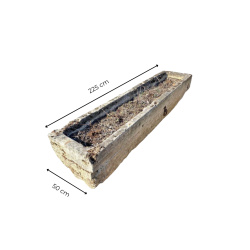 Matériaux d'Antan : LONGUE AUGE EN PIERRE L225