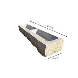 Matériaux d'Antan : AUGE 2 BACS EN PIERRE L227