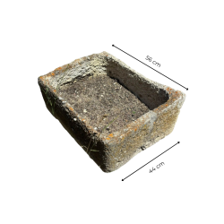 Matériaux d'Antan : PETIT BAC ANCIEN EN PIERRE L56