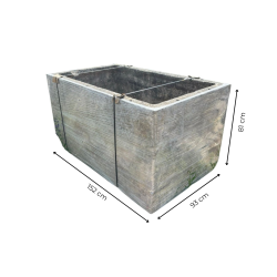 Matériaux d'Antan : GRAND BAC EN PIERRE ANCIEN L152